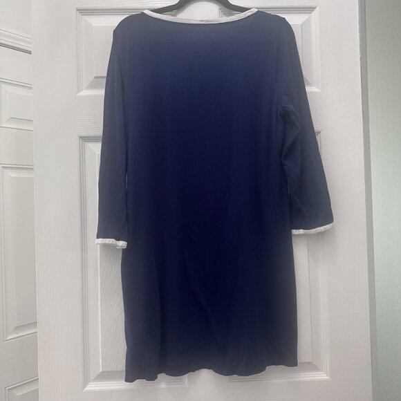 Navy Blue Kate Spade Sleep Shirt Size L - Picture 6 of 6